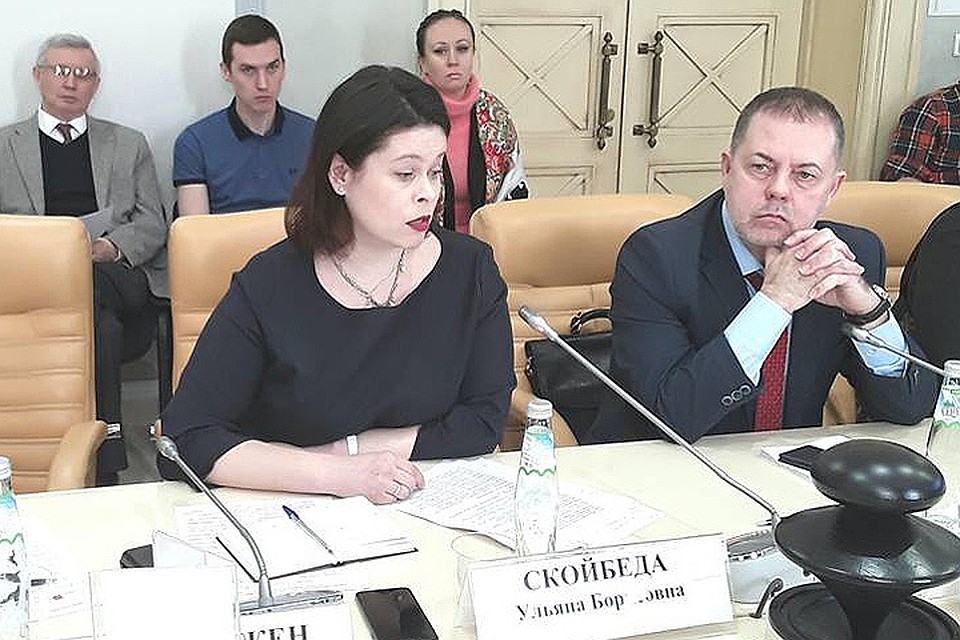 Обозреватель «КП» Ульяна Скойбеда поучаствовала на круглом столе Общественной палаты по проблеме политэмигрантов с Украины. ФОТО Евгений Красножен