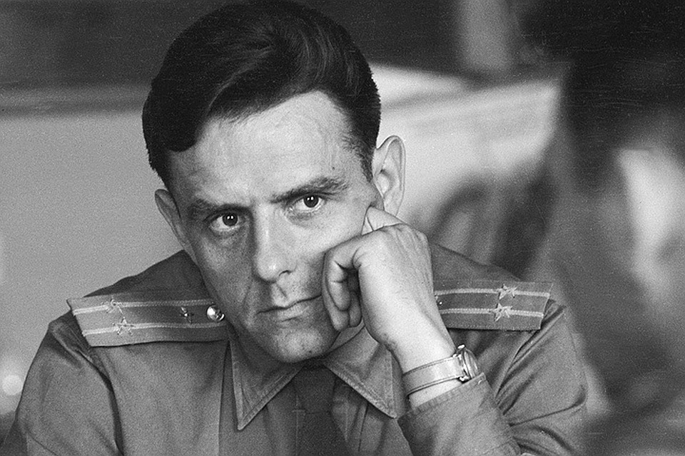 15 марта 1984 г. Космонавт Владимир Комаров. ФОТО Черединцев Валентин/Фотохроника ТАСС