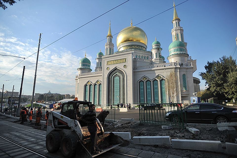 Мечеть на проспекте Мира.