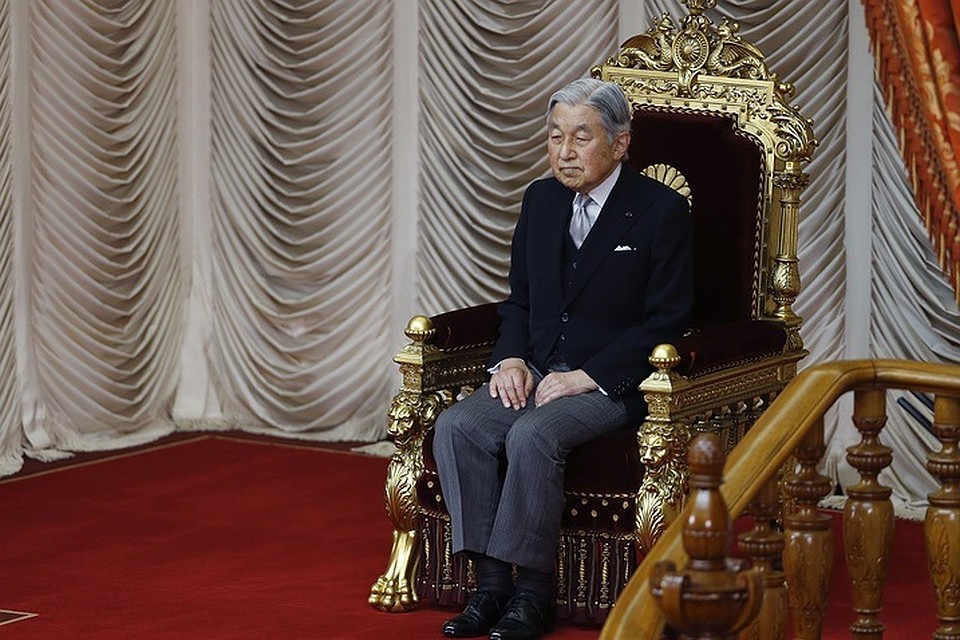 Император Японии Акихито. Фото: AP/PhotoShizuo Kambayashi/ТАСС