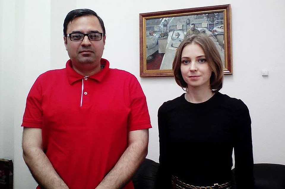 Ранее Вадим Манукян взял интервью у Натальи Поклонской.