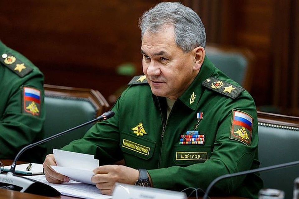 Министр обороны России Сергей Шойгу. Фото: Пресс-служба МО России
