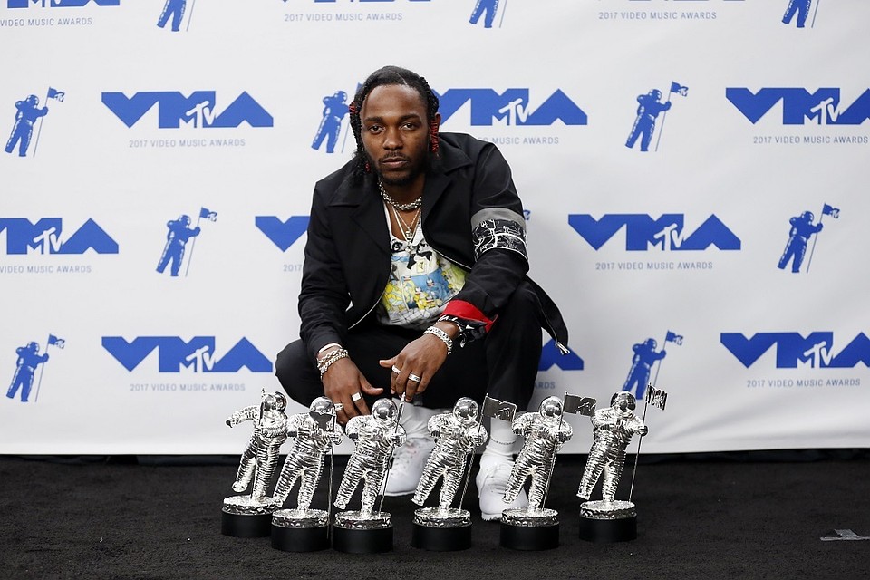Хип-хоп-исполнитель Кендрик Ламар - триумфатор MTV Video Music Awards 2017