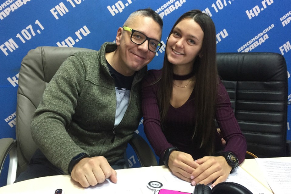 Александра Путинцева и Роман Родионов на 107.1 FM