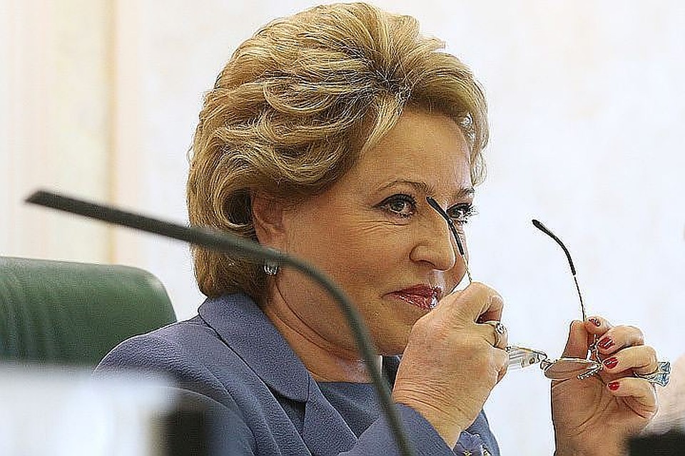 Председатель Совета Федерации Валентина Матвиенко удостоилась награды сербского Фонда братьев Карич. Фото: Михаил Почуев/ТАСС