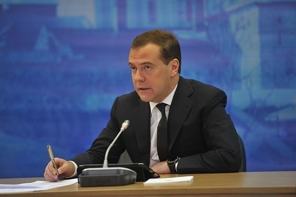 Премьер-министр РФ Дмитрий Медведев