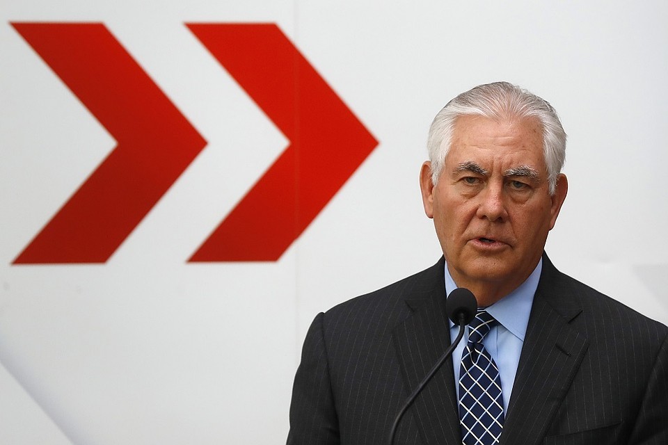 Госсекретарь США Рекс Тиллерсон