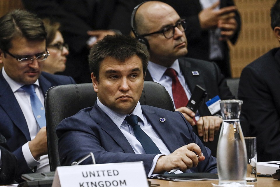Главный украинский дипломат Павел Климкин в части своих заявлений способен дать фору кому угодно в украинской политике. Фото: Александр Щербак/ТАСС