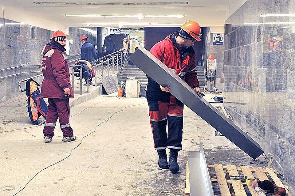В Москве идет строительство новых станций метро на салатовой веткеФото Михаил ФРОЛОВ В Москве идет строительство новых станций метро на салатовой ветке