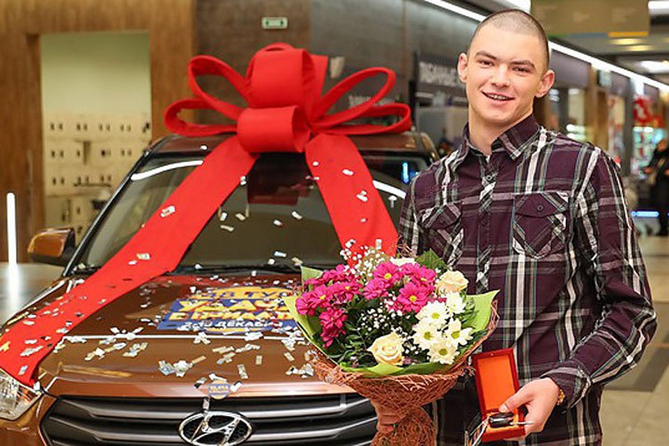 Константин Сиротко выиграл крутой внедорожник, находясь в СИЗО по подозрению в угоне автомобиля! Фото: evroopt.by