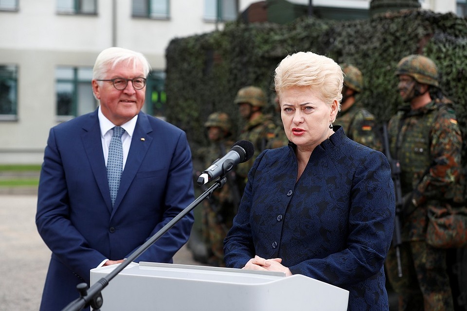 Президент Литвы Даля Грибаускайте