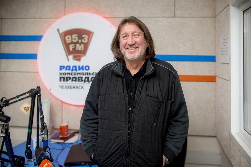 Олег Митяев: фото на память после эфира на радио «Комсомольская правда» (95.3 FM)