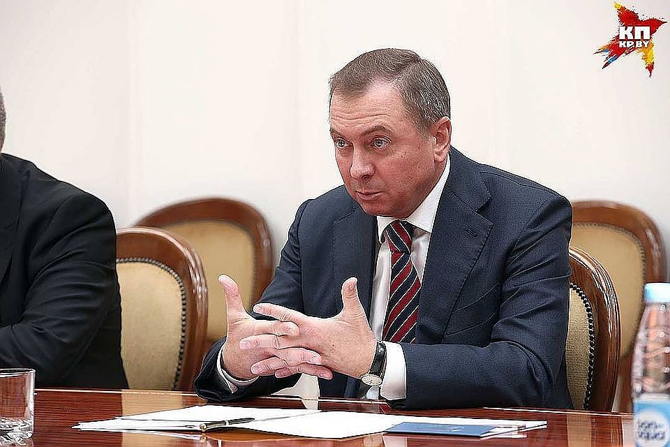 Министр иностранных дел Белоруссии Владимир Макей