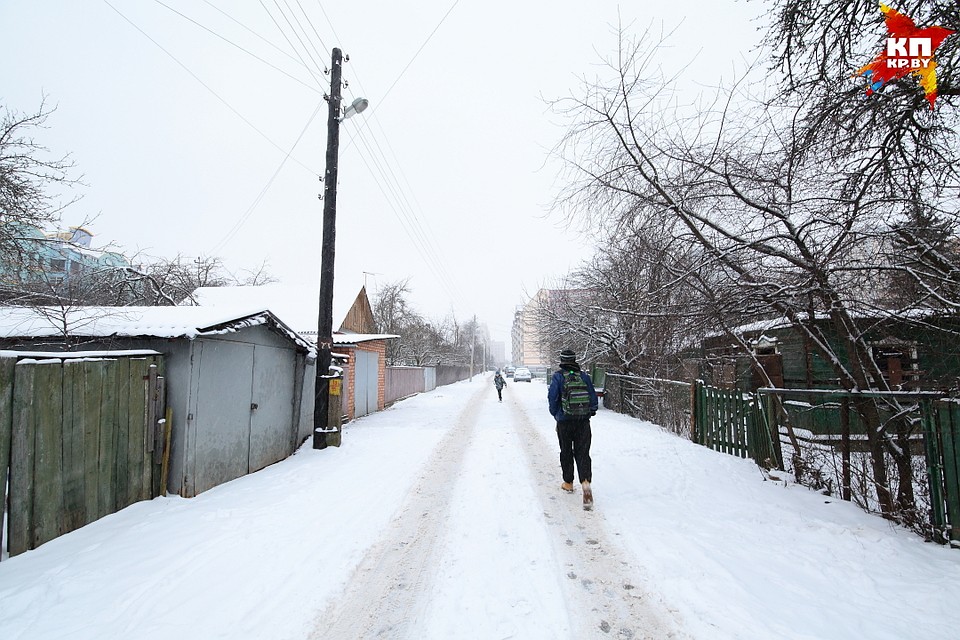 На минских улицах Червякова и Урожайная расположился частный сектор с десятками домов