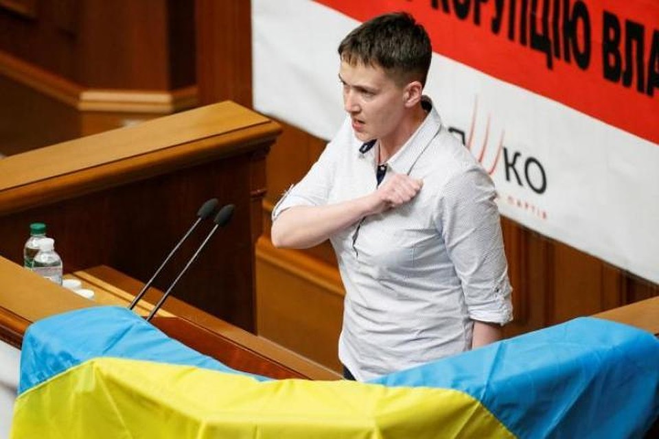 Бывшая украинская наводчица, а ныне депутат Верховной рады и «независимый политик» Надежда Савченко