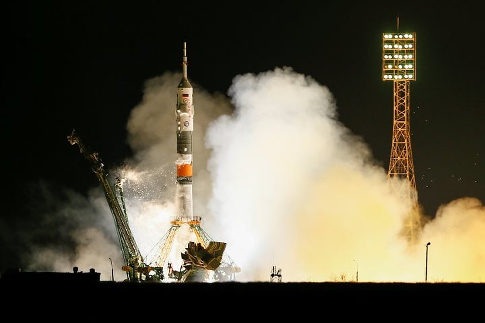 «Союз» с новым экипажем МКС стартовал с Байконура