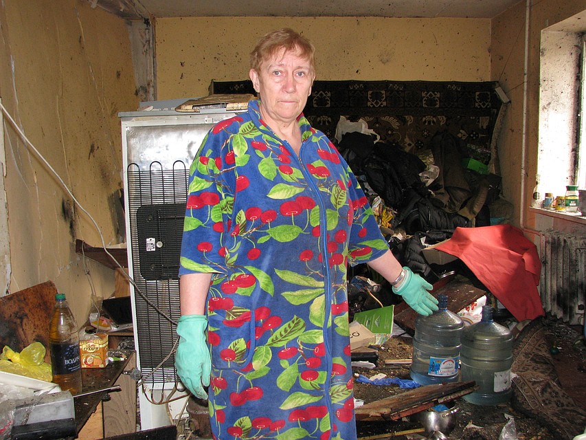 Раиса Валянская показала место взрыва