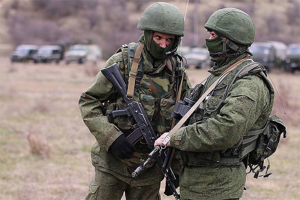 "Вежливые люди" в Крыму в 2014 году