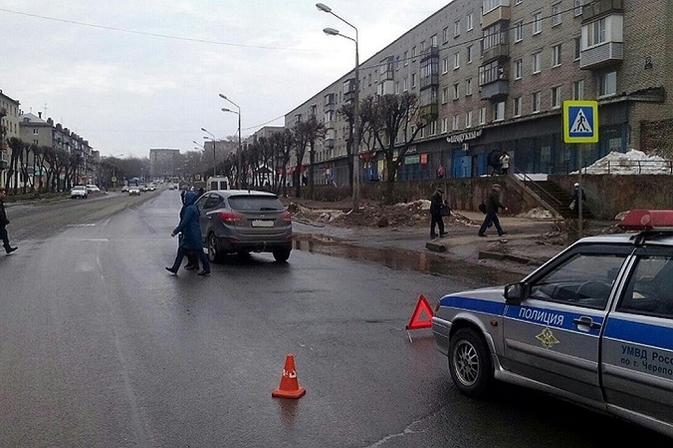 Водитель иномарки не заметил пешехода