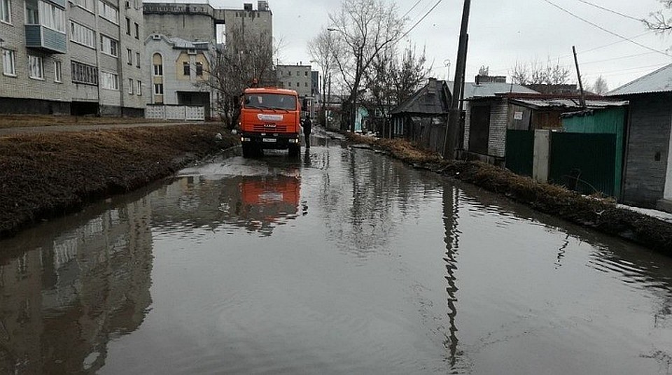 Паводок 2018 в Барнауле