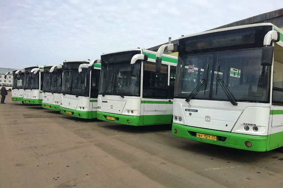 Москва подарила Ярославской области 11 автобусов.