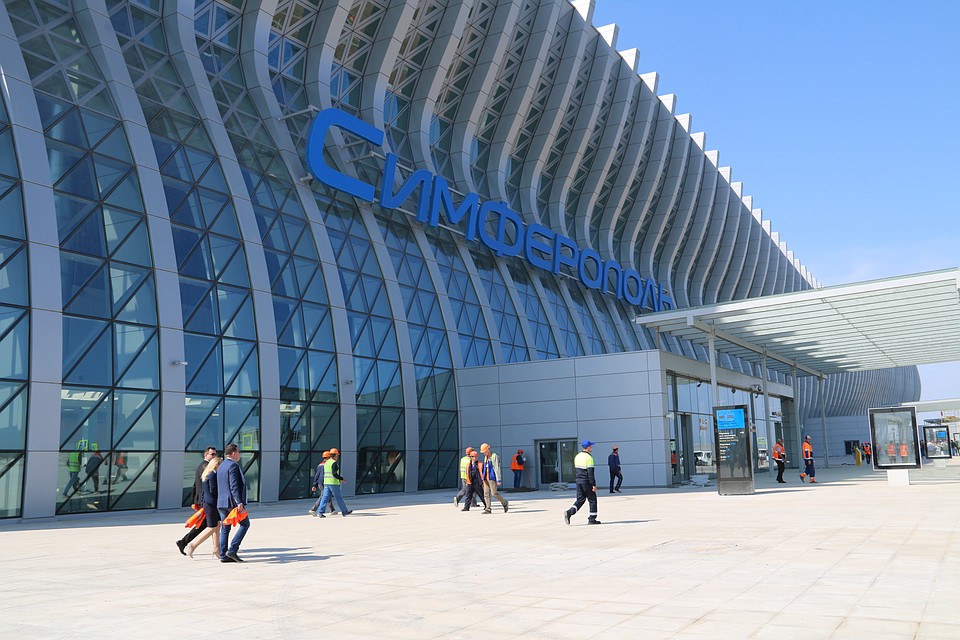 Новый аэровокзальный комплекс построили в 6 километрах от села Укромное.