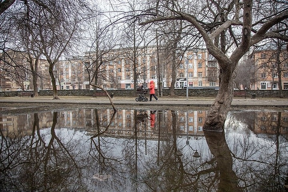 В Перми тоже бывает половодье. Правда, до затопления домов дело не доходит. Фото: архив "КП".
