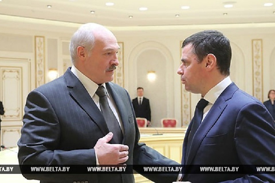 Александр Лукашенко и Дмитрий Миронов. Фото: belta.by.