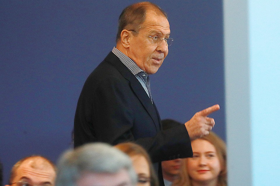 По словам главы российской дипломатии, действия Штатов и их союзников «неприемлемы и неправомерны». Фото: Сергей Фадеичев/ТАСС