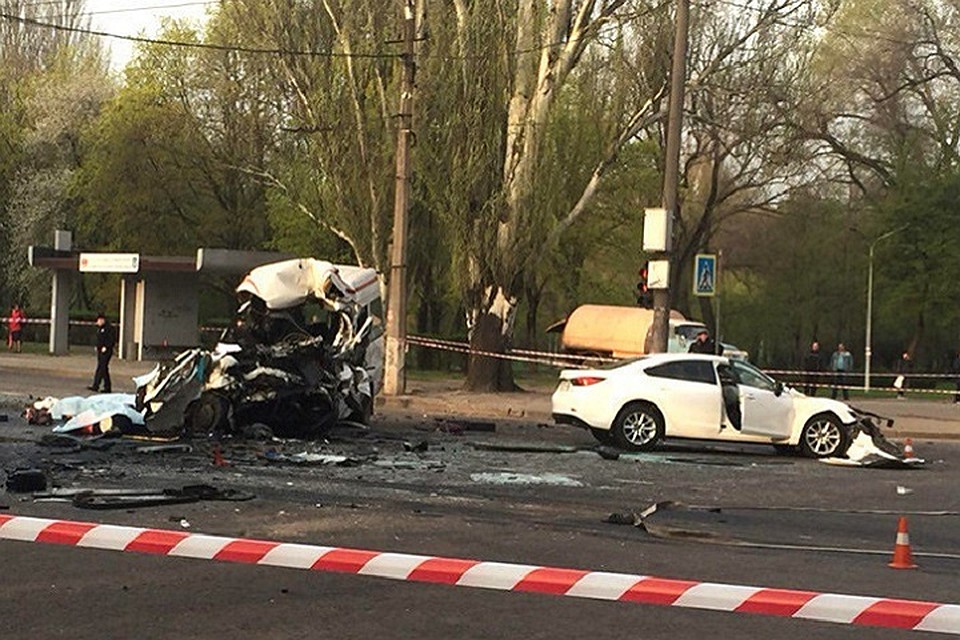 В Кривом Роге произошла крупная авария, восемь человек погибли