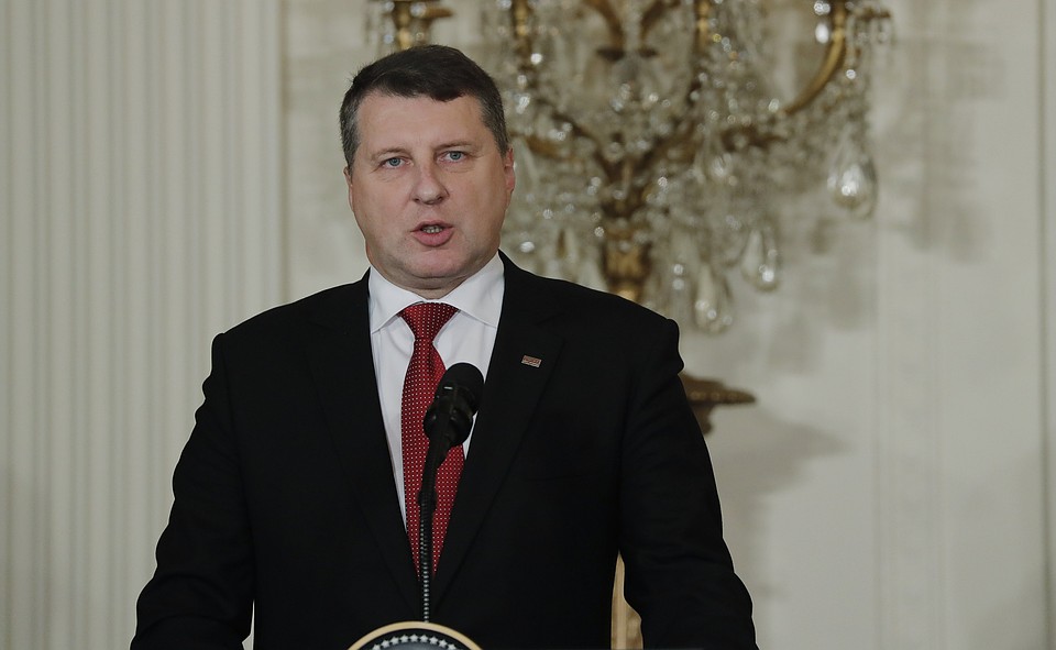 Президент Латвии Раймондс Вейонис