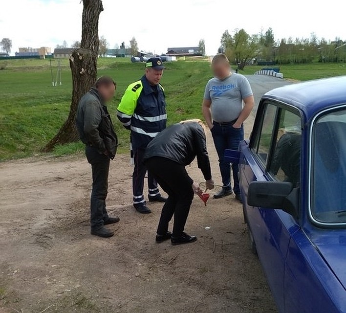 Милиция проводит специальные рейды по выявлению хищений топлива с сельхозпредприятий. Фото: УВД Минского облисполкома