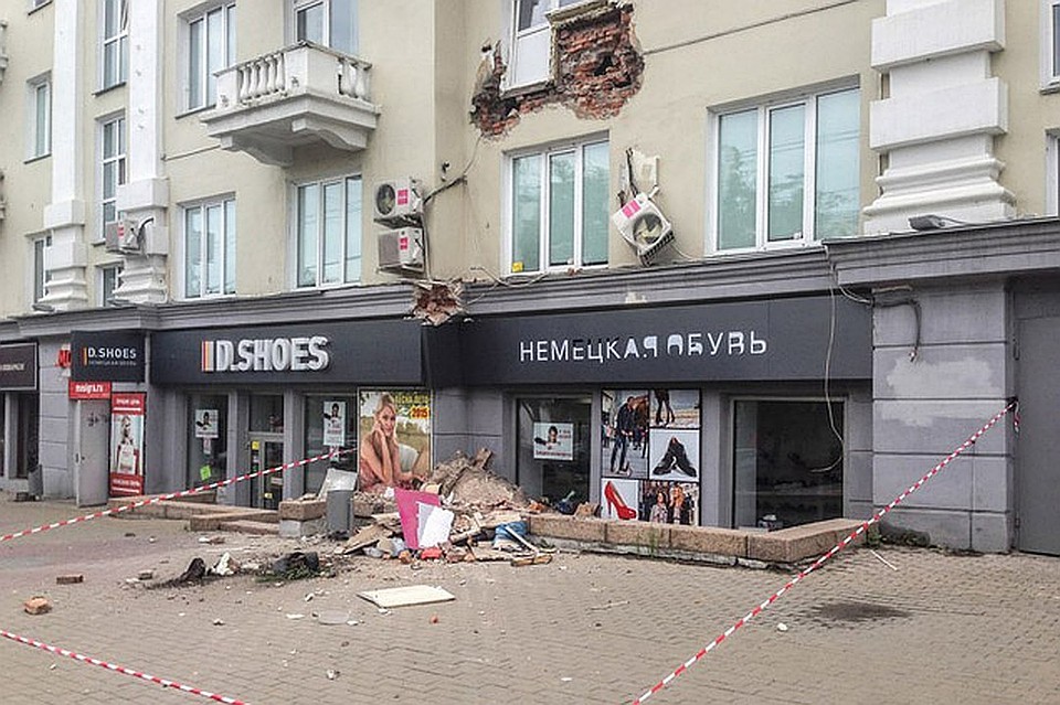 Балкон рухнул еще в 2015 году