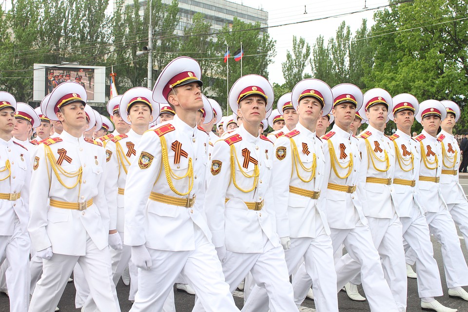 Парад Победы в Донецке 2018