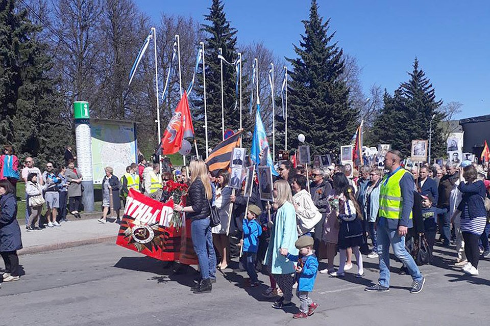 В день Великой Победы в Эстонии в целом мероприятия прошли достаточно спокойно.