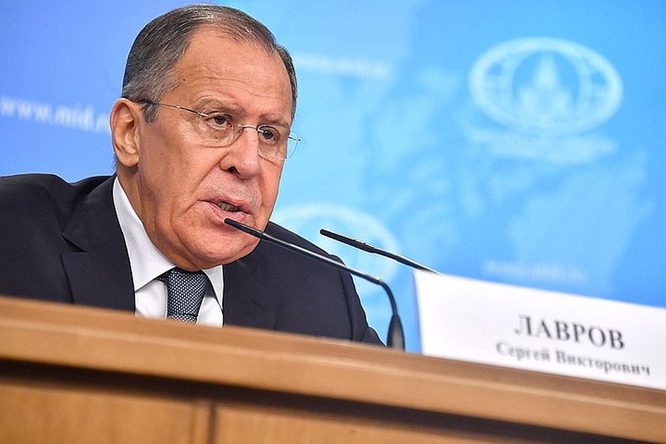 Министр иностранных дел России Сергей Лавров