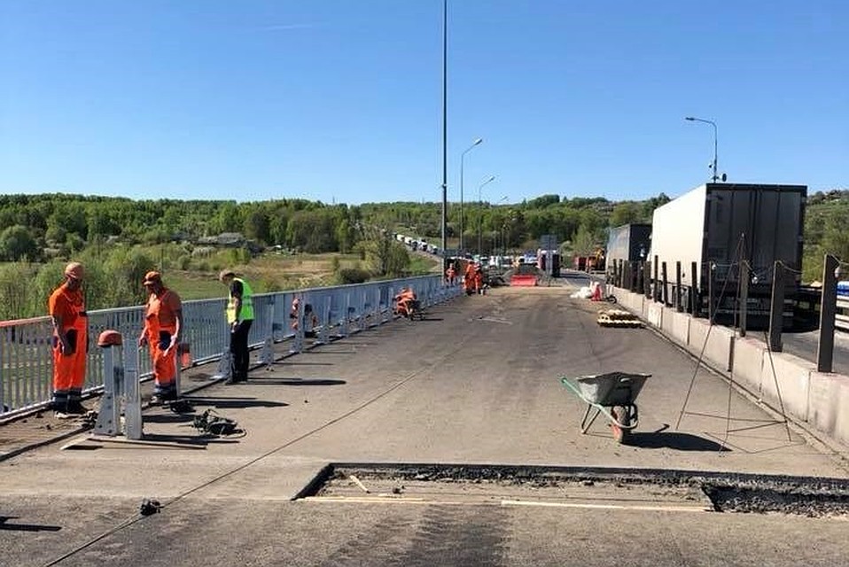 Мост через речку Кудьма недалеко от Кстова откроют 18 мая