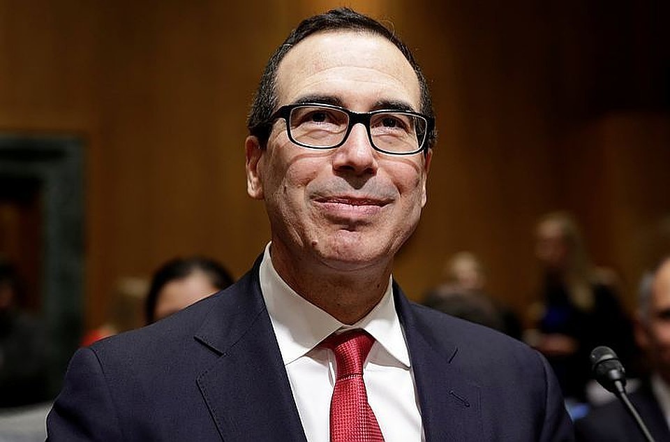 Министр финансов США Стивен Мнучин