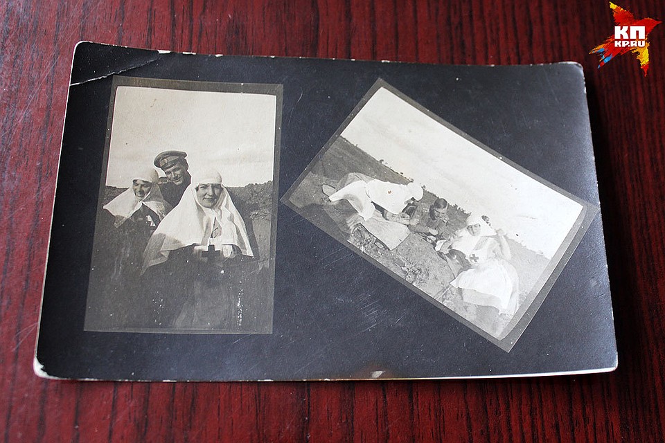 Эти кадры были сделаны в Румынии 29 сентября 1917 года: Василий Ржанов прогуливался с девушками, инициалы одной из которых – С.В.