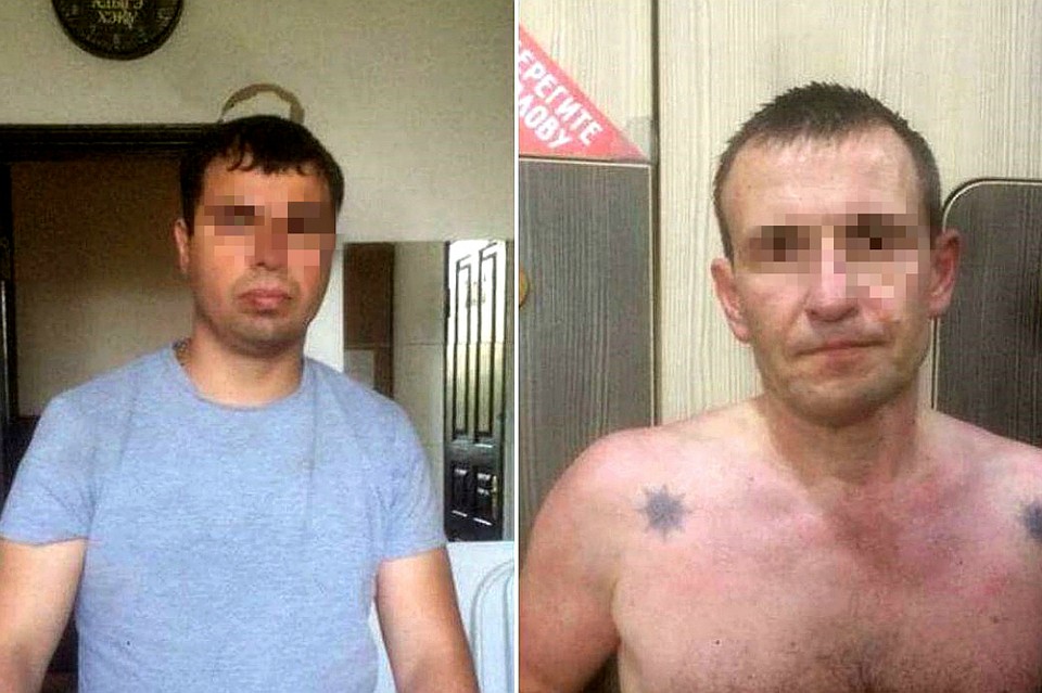 На фото задержанные Иван Кононенко (слева) и Сергей Пономарев.