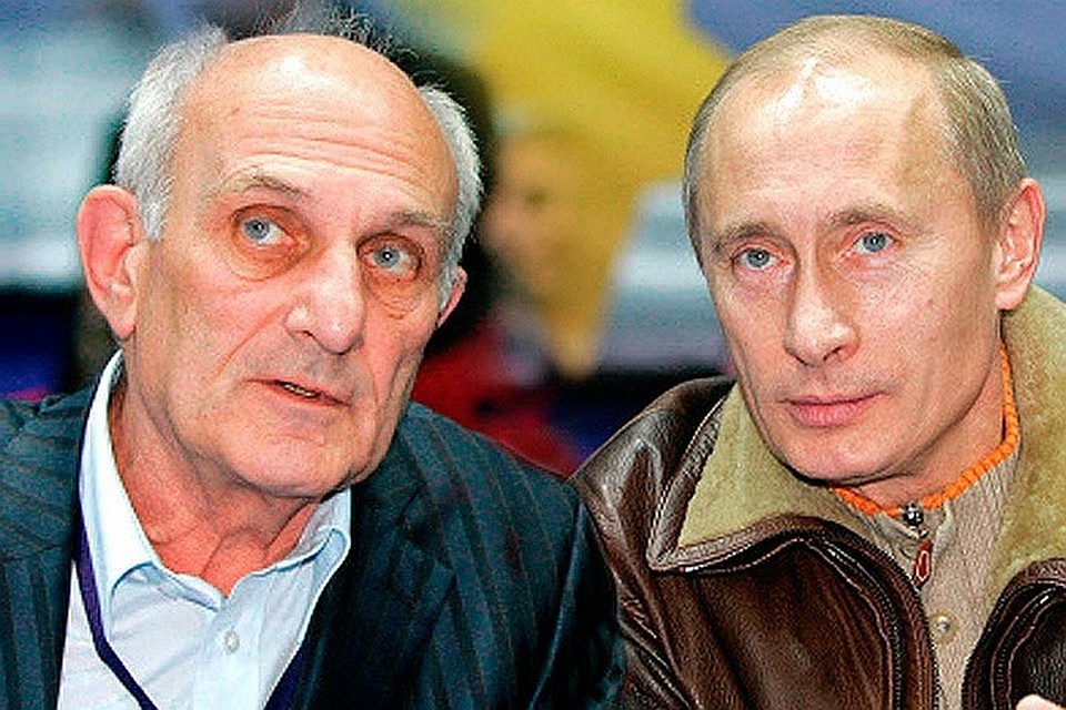 2007-й год. Анатолий Рахлин и Владимир Путин на Кубке Европы по дзюдо. Фото: Архив "КП"