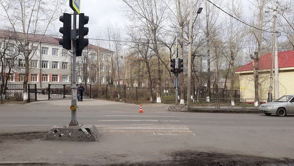 ДТП на Б. Хмельницкого в Томске. Фото: пресс-служба УМВД по Томской области