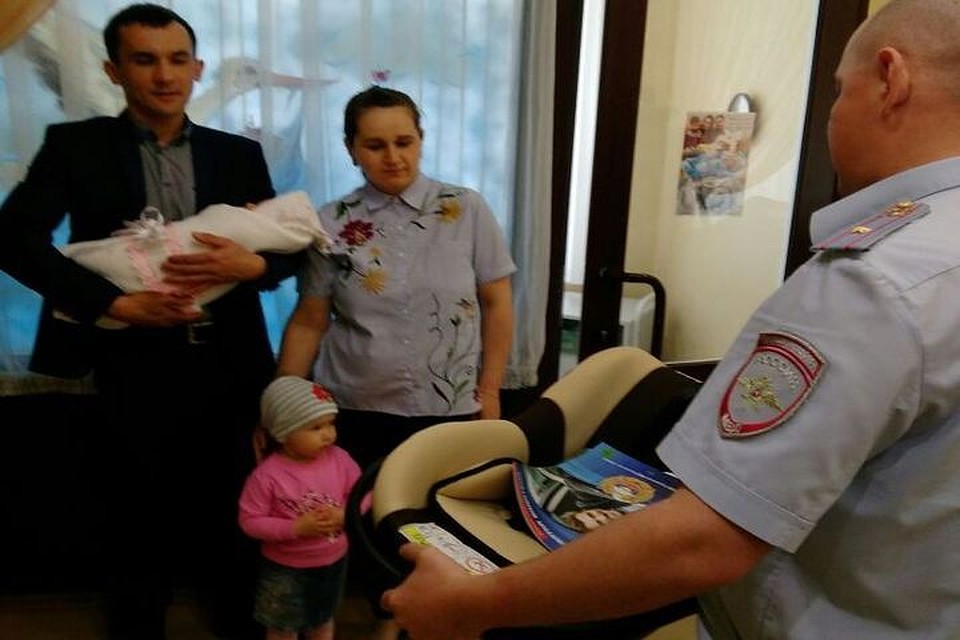 Вот такие автолюльки дарили новорожденным