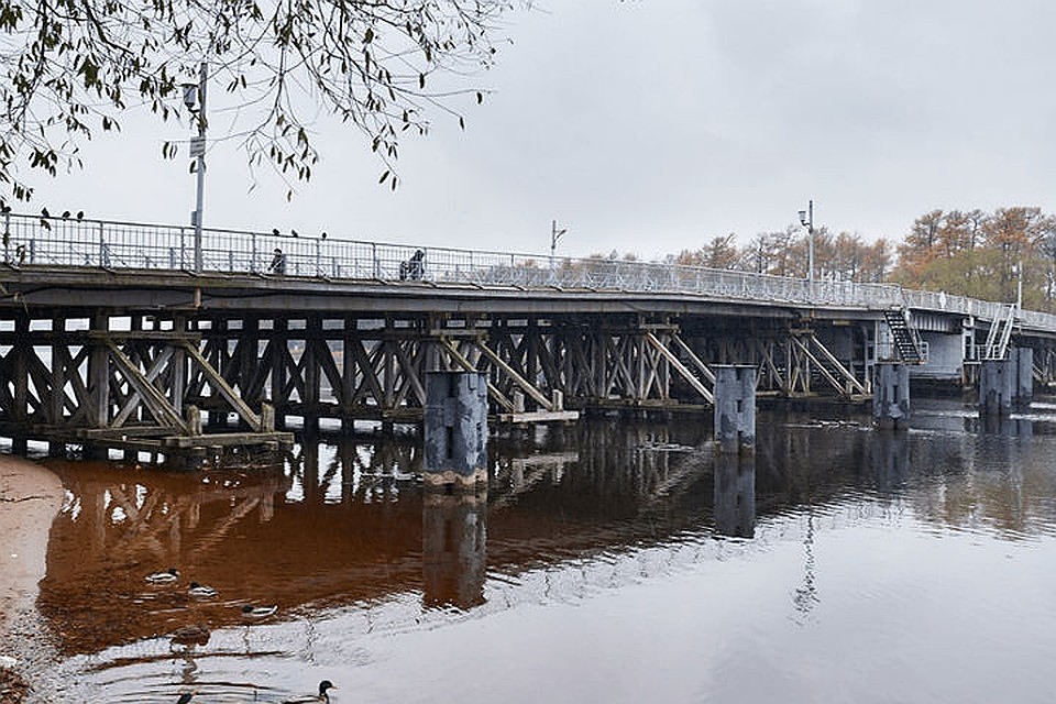 Второй Елагин мост до ремонта. Фото: СПб ГБУ "Мостотрест"