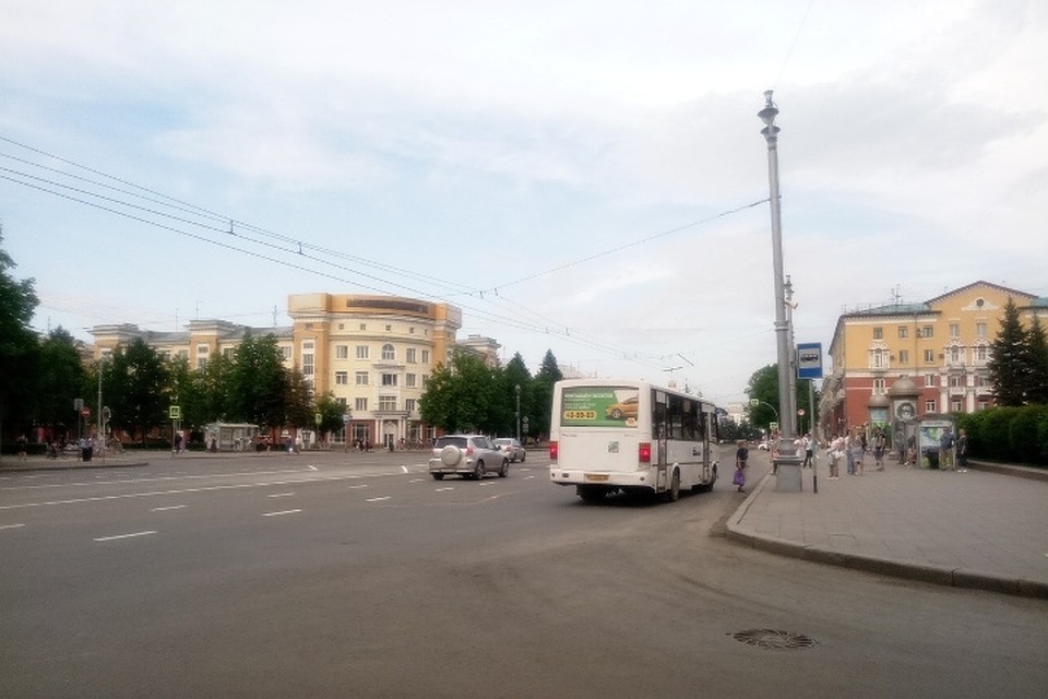 В Кемерове на время праздников восстановили движение транспорта по всему Советскому проспекту