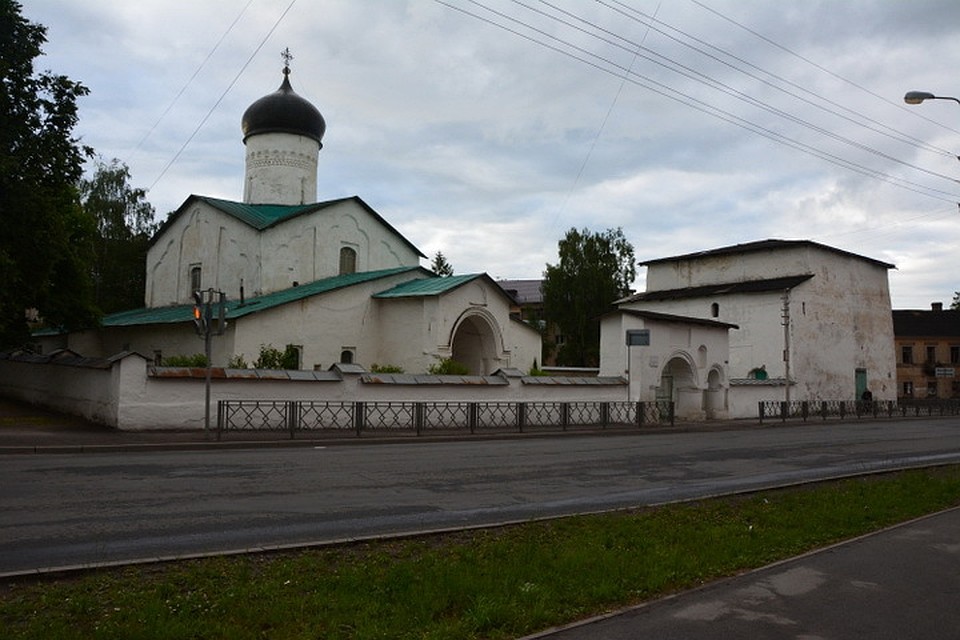 Церковь впервые упоминается в летописи в 1458 году. Фото: Государственный комитет Псковской области по охране объектов культурного наследия.