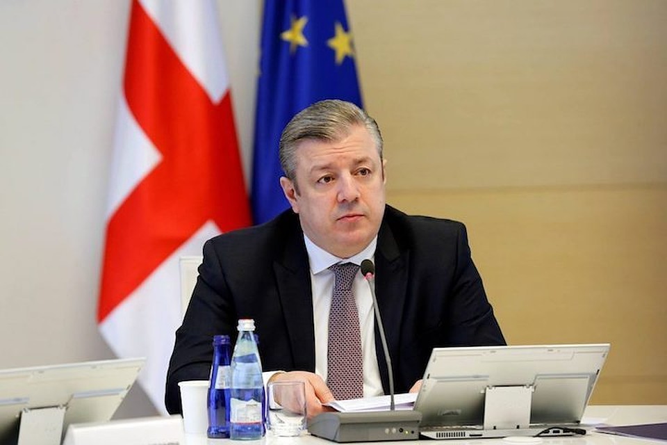 Фото с сайта 1tv.ge Премьер-министр Грузии подал в отставку