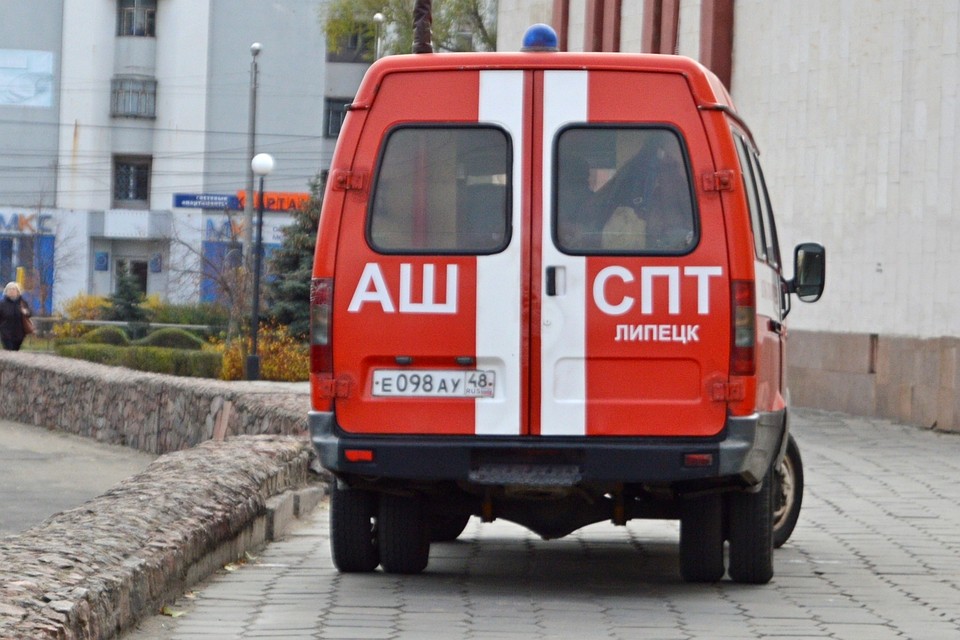 Пожар случился в Добровском районе