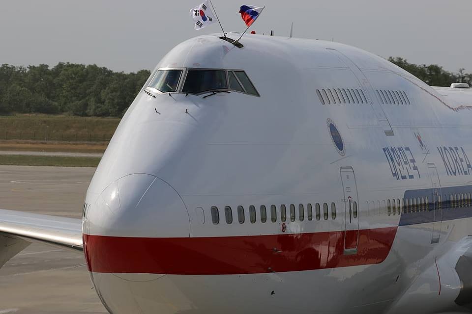 Президентский борт: аэропорт Платов впервые принял Boeing 747-400. Фото: аэропорт Платов
