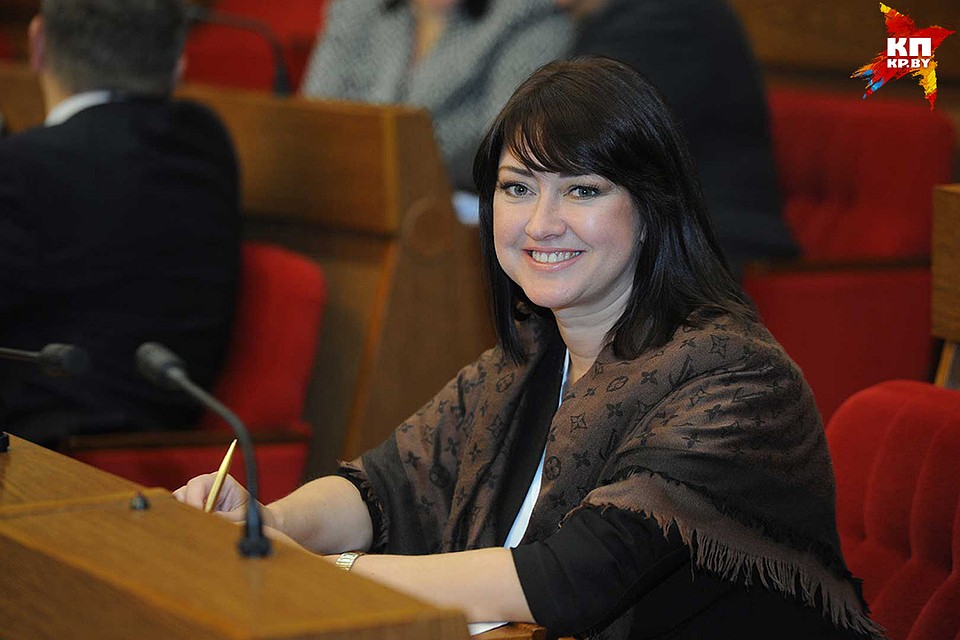 Заслуженная артистка Беларуси, а ныне депутат Ирина Дорофеева.